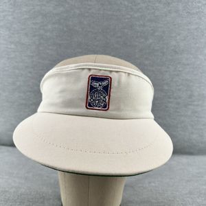 DERBY CAP- VTG Buick Open White Golf Tournaments Visor (Q3)